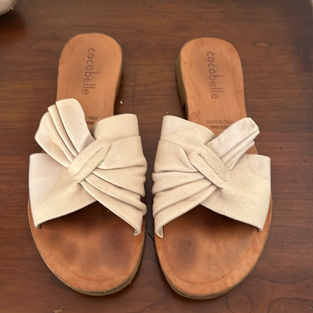 Coco Belle Leather Sandals.